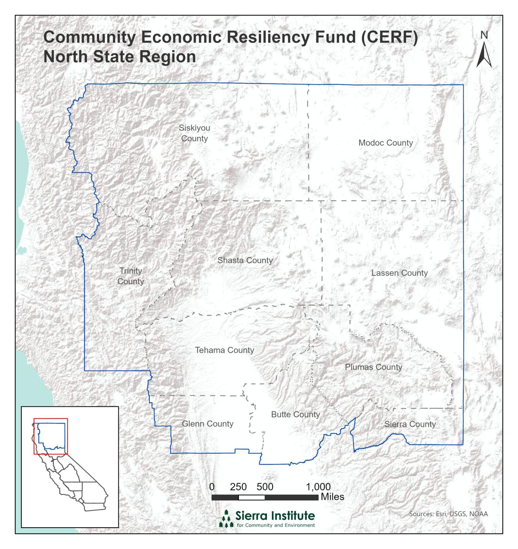 North State CERF Counties_labeled
